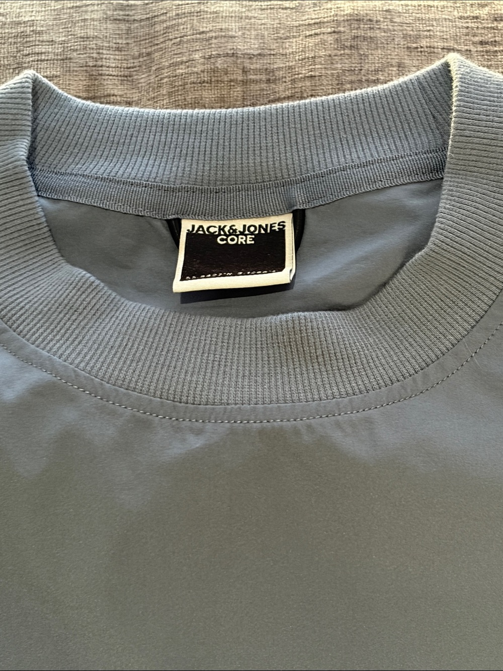 Jack & Jones Core Men’s Crewneck Sweater in Slate Blue-Gray size M